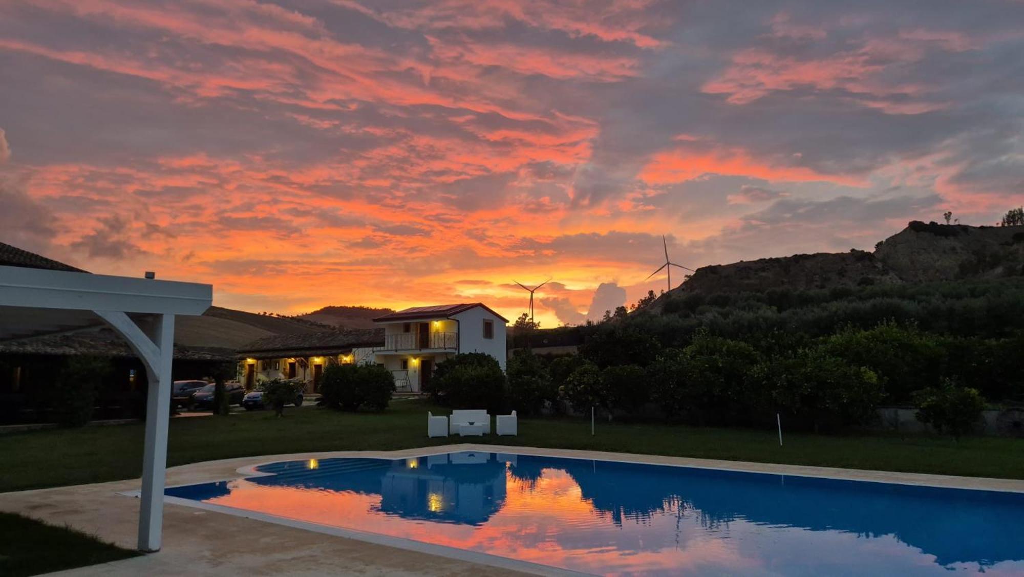 Agriturismo Trappeto Vecchio San Demetrio Corone 外观 照片